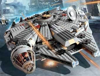  Star Wars Millennium Falcon.    Lego