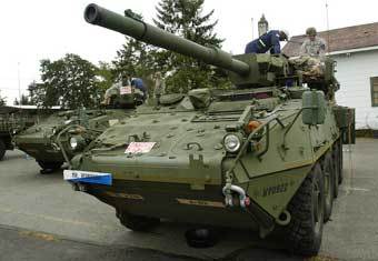  Stryker MGS.   .