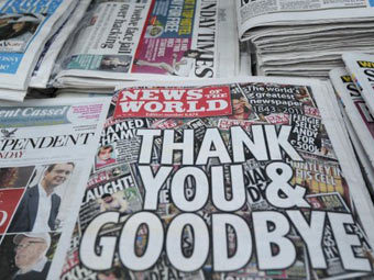   News of the World.  ©AFP