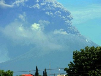 Извержение вулкана Сан-Кристобаль. Фото ©AFP